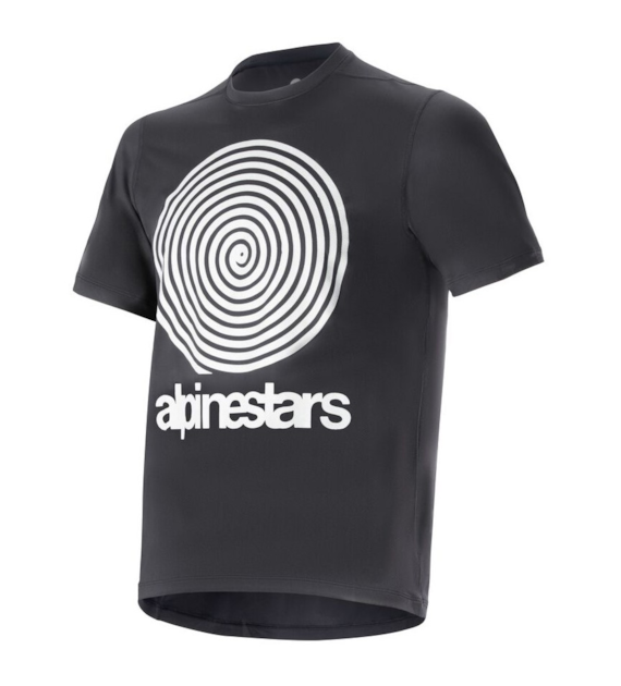 Koszulka krótki rękaw ALPINESTARS A-DURA OSCAR SS JERSEY, Black - roz. M (NEW) (LIMITED EDITION)