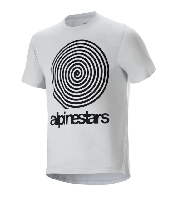 Koszulka krótki rękaw ALPINESTARS A-DURA OSCAR SS JERSEY, White Dove - roz. M (NEW) (LIMITED EDITION)