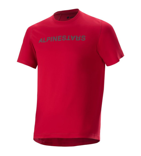 Koszulka krótki rękaw ALPINESTARS A-ARIA SWITCH SS JERSEY, Red Fluo - roz. L (NEW)