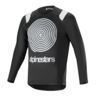 Koszulka długi rękaw ALPINESTARS A-SUPRA OSCAR LS JERSEY, Black - roz. L (NEW) (LIMITED EDITION)