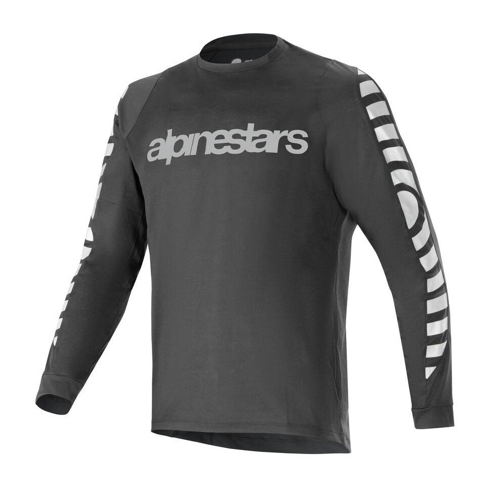 Koszulka długi rękaw ALPINESTARS A-DURA DRI OSCAR LS JERSEY, Black Reflective - roz. S (NEW) (LIMITED EDITION)