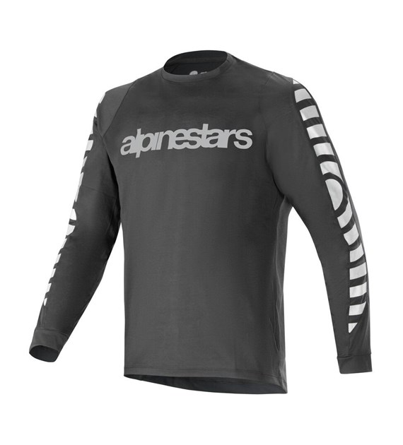Koszulka długi rękaw ALPINESTARS A-DURA DRI OSCAR LS JERSEY, Black Reflective - roz. XL (NEW) (LIMITED EDITION)