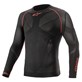 Koszulka termoaktywna długi rękaw ALPINESTARS RIDE TECH V2 LS TOP SUMMER, Black Red - roz. M/L (NEW)