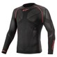 Koszulka termoaktywna długi rękaw ALPINESTARS RIDE TECH V2 LS TOP SUMMER, Black Red - roz. XL/XXL (NEW)