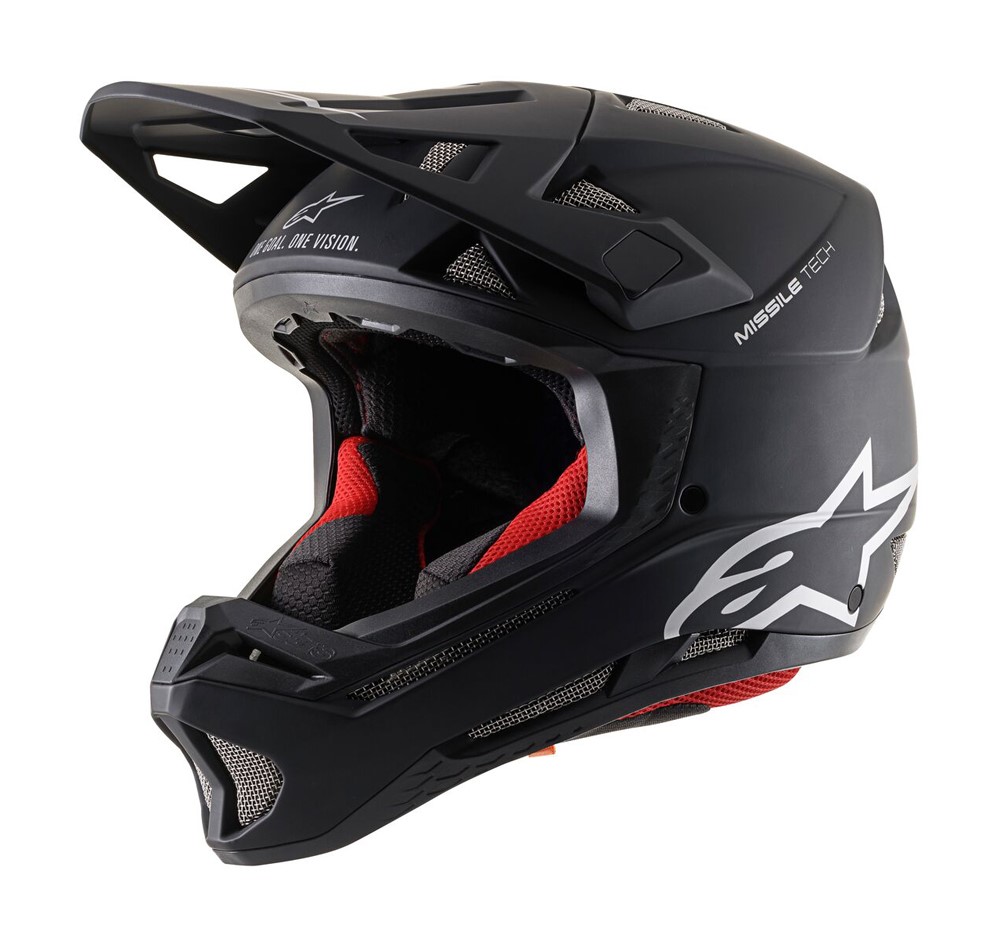 Kask full face ALPINESTARS MISSILE TECH SOLID HELMET - CE EN, black matt roz. M (57-58 cm) (NEW)