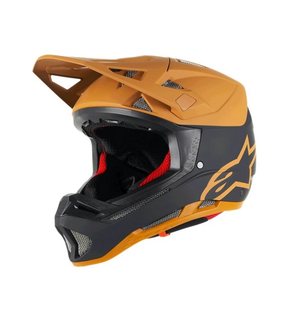 Kask full face ALPINESTARS MISSILE TECH RACER HELMET - CE EN, black dark gold matt roz. L (59-60 cm) (NEW)