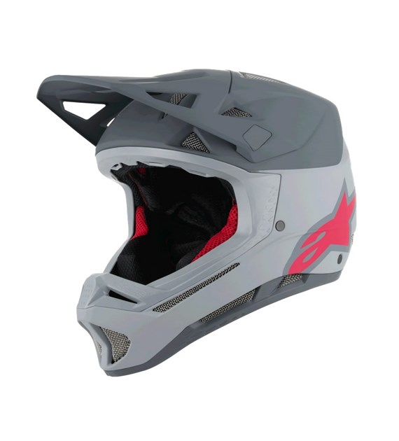 Kask full face ALPINESTARS MISSILE TECH RACER HELMET - CE EN, light gray dark gray matt roz. M (57-58 cm) (NEW)