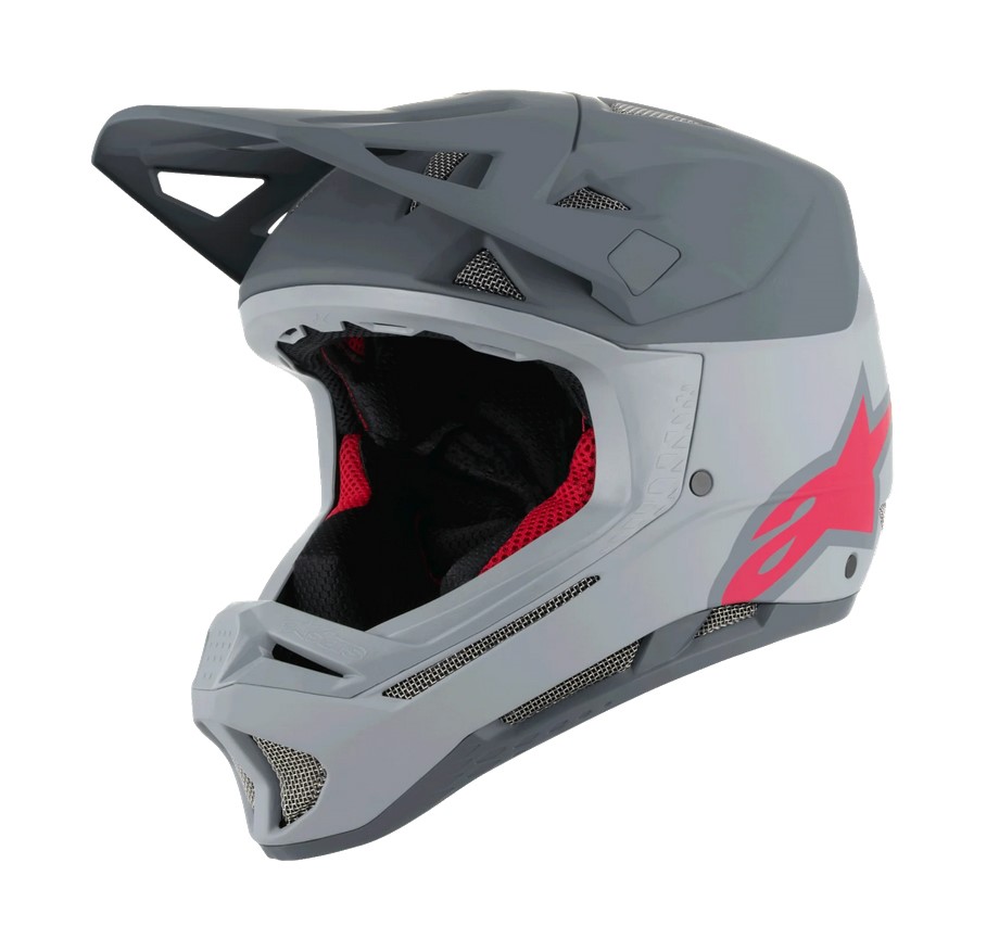 Kask full face ALPINESTARS MISSILE TECH RACER HELMET - CE EN, light gray dark gray matt roz. M (57-58 cm) (NEW)