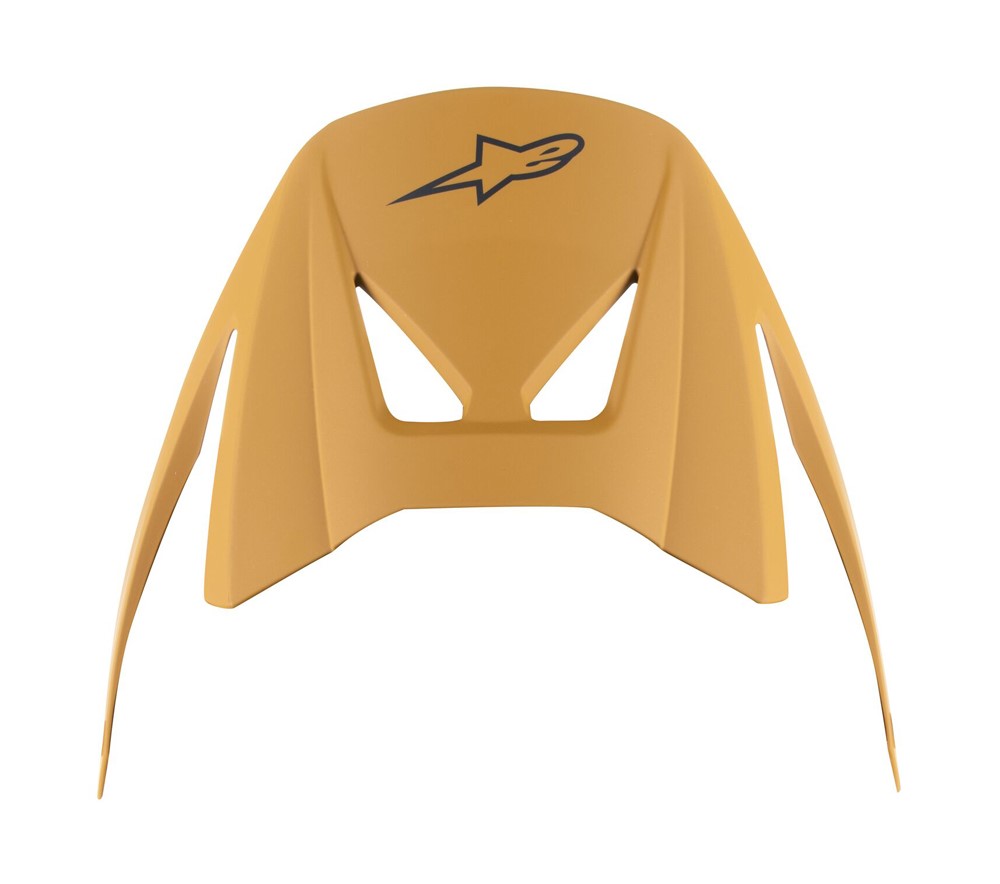 Daszek kasku ALPINESTARS VECTOR TECH ZEAL HELMET - CE EN PROTECTION, Black Dark Gold Matt, roz. S (51-55 cm) (NEW)