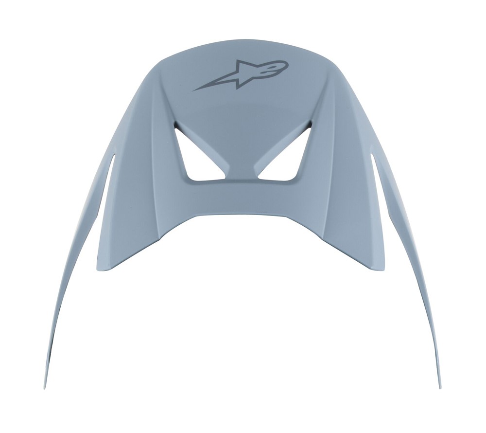 Daszek kasku ALPINESTARS VECTOR TECH ZEAL HELMET - CE EN PROTECTION, Light Gray Dark Gray Matt, roz. S (51-55 cm) (NEW)