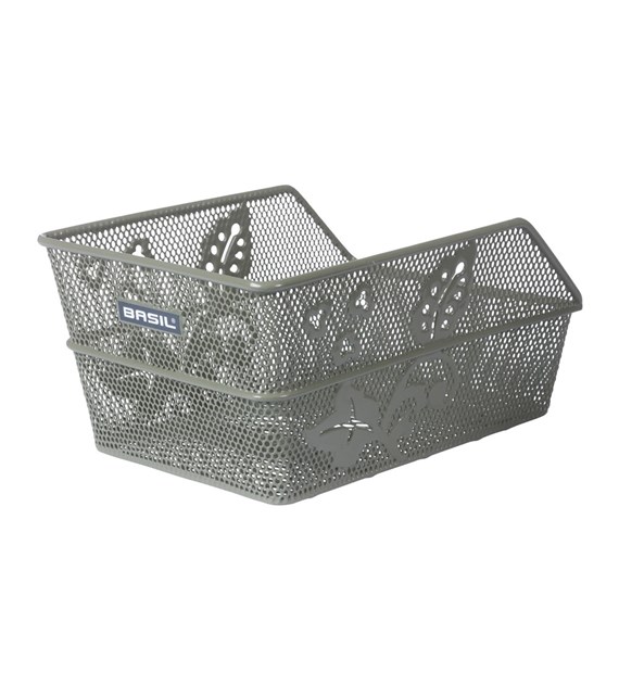 Kosz tylny na bagażnik BASIL CENTO FLOWER S FM, FIXED MOUNTED, mocowanie stałe, olive green (NEW)