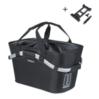 Kosz tylny na bagażnik BASIL CLASSIC CARRY ALL REAR BASKET MIK 22L MIK System (ready to go) solid black (NEW)
