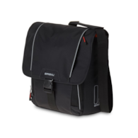 Sakwa pojedyncza BASIL SPORT DESIGN COMMUTER BAG 18L, tablet/notebook, Hook On System, wodoodporna black (WYPRZEDAŻ -50%)
