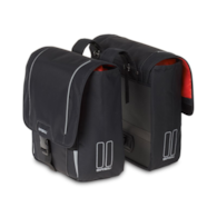 Sakwa podwójna BASIL SPORT DESIGN DOUBLE PANNIER BAG 32L, Universal Bridge System, czarna (WYPRZEDAŻ -50%)