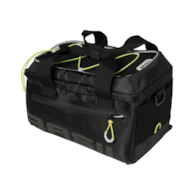 Torba na bagażnik BASIL MILES TRUNKBAG 7L, Universal Bridge System, 100% wodoodporna black lime (NEW)