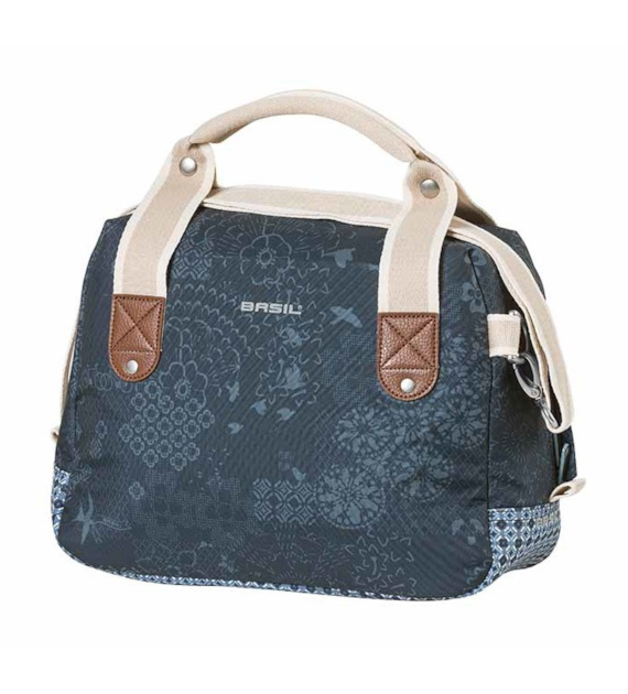 Torba na kierownicę BASIL BOHEME CITY KF, indigo blue (bez płytki mocującej), 8L (WYPRZEDAŻ -50%)