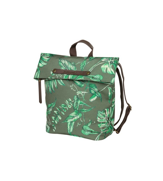 Sakwa/Plecak na bagażnik BASIL EVER-GREEN DAYPACK14-19L, Hook On System, wodoodporna thyme green (WYPRZEDAŻ -50%)
