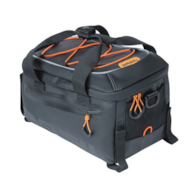 Torba na bagażnik BASIL MILES TARPAULIN TRUNKBAG 7L, 100% wodoodporna black orange (NEW)