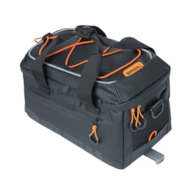 Torba na bagażnik BASIL MILES TARPAULIN TRUNKBAG MIK 7L, MIK System (ready to go), 100% wodoodporna black orange (NEW).