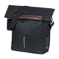 Sakwa miejska pojedyncza BASIL CITY SHOPPER 14-16L, MIK Hooks, black (NEW 2026)