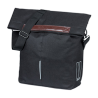 Sakwa pojedyncza BASIL CITY SHOPPER 14-16L, MIK Hooks, black (NEW 2026)
