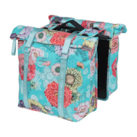 Sakwa podwójna BASIL BLOOM FIELD DOUBLE PANNIER BAG MIK 28-35L, MIK System (ready to go) sky blue (NEW)