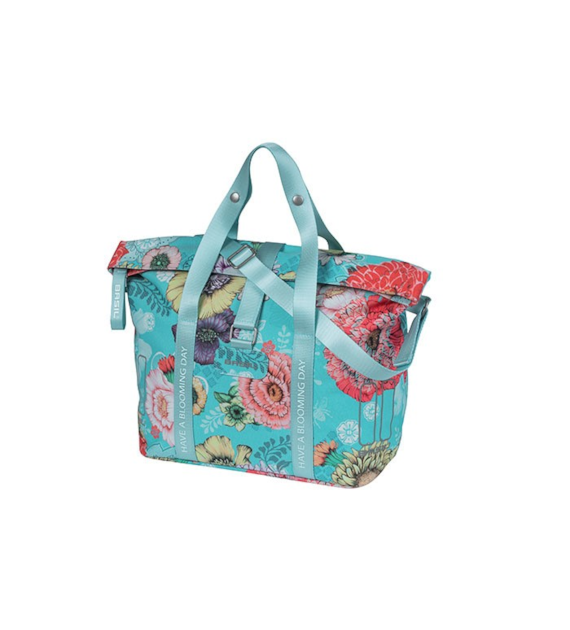 Sakwa pojedyncza przód/tył BASIL BLOOM FIELD HANDBAG KF-HOOK System, 8-11L, sky blue (NEW)