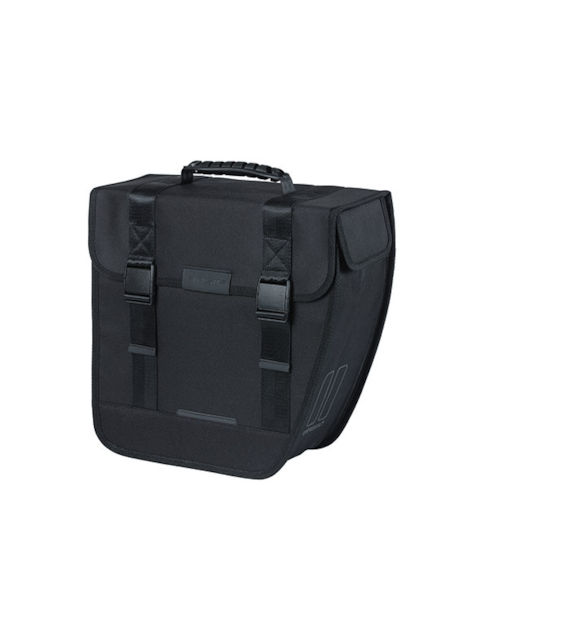 Sakwa pojedyncza BASIL TOUR SINGLE PANNIER BAG RIGHT 14L,  Hook On System, wodoodporna right black (WYPRZEDAŻ -50%)