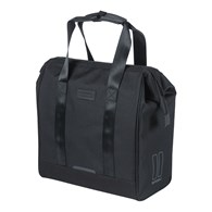 Sakwa miejska pojedyncza BASIL GRAND BICYCLE SHOPPER 23L, MIK Hooks System, black (NEW 2026)