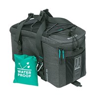 Torba na bagażnik BASIL DISCOVERY 365D TRUNKBAG MIK M 9L, MIK System (ready to go) wodoodporna black melee (NEW 2025)