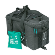 Torba na bagażnik BASIL DISCOVERY 365D TRUNKBAG MIK M 9L, MIK System (ready to go) wodoodporna black melee (NEW)
