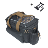 Torba na bagażnik BASIL MILES TRUNKBAG XL PRO MIK 9-36L, MIK System 2.0 (ready to go, 100% wodoodporna black slate (NEW)