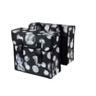 Sakwa podwójna BASIL MARA XL SPHERE 35L, Universal Bridge System, wodoodporna black grey (NEW)