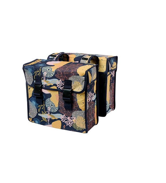 Sakwa podwójna BASIL MARA XL REEF 35L, Universal Bridge System, wodoodporna night blue (NEW)