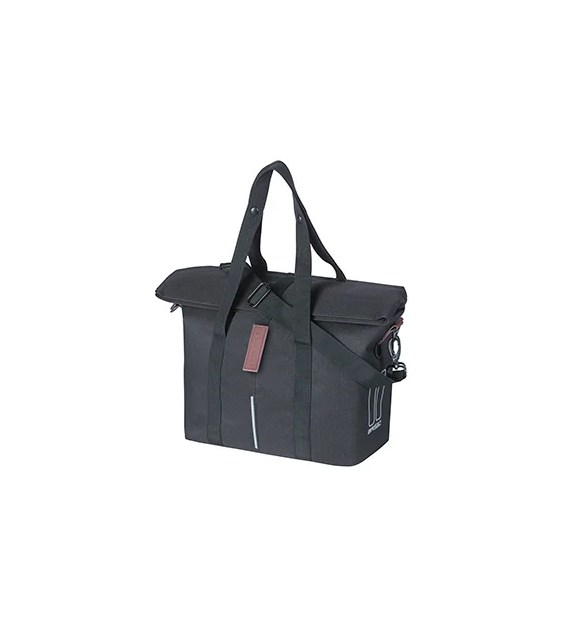 Torba na kierownicę BASIL CITY BICYCLE HANDBAG 8-11L, KF-Hook System, wodoodporna black (NEW)