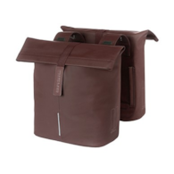 Sakwa podwójna BASIL CITY DOUBLE PANNIER BAG 28-32L, Universal Bridge System, roasted brown (NEW)
