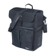 Sakwa pojedyncza BASIL MOVE COMMUTER BICYCLE BAG, MIK HOOKS, 15L, Wodoodporna, Black (NEW)