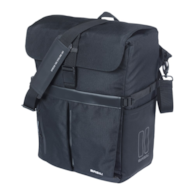 Sakwa pojedyncza BASIL MOVE COMMUTER BICYCLE BAG, MIK STUDS, 15L, Wodoodporna, Black (NEW)