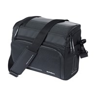 Torba na kierownicę BASIL MOVE HANDLEBAR BAG, KF z adapterem do mocowania, 7-8L, wodoodporna, Czarna (NEW 2025)