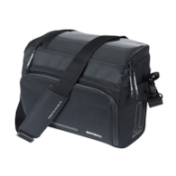 Torba na kierownicę BASIL MOVE HANDLEBAR BAG, KF z adapterem do mocowania, 7-8L, wodoodporna, Czarna (NEW)