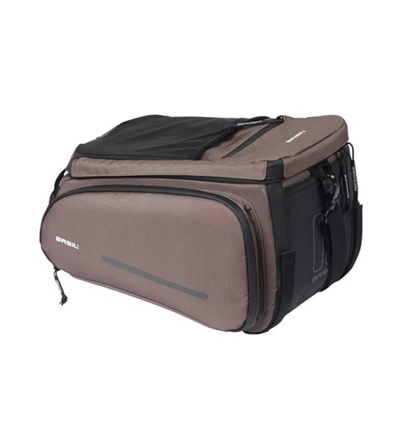 Torba na bagażnik BASIL MOV TRUNK BAG, Do stosowania z MIK, 10-26L, Wodoodporna, Brown (NEW 2025)