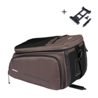 Torba na bagażnik BASIL MOVE TRUNK BAG, MIK z adapterem do mocowania (ready to go), 10-26L, Wodoodporna, Brown (NEW)