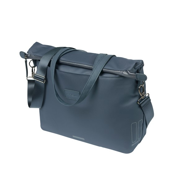 Torba BASIL MANHATTAN COMMUTER OFFICE BICYCLE BAG, HOOK-ON, 12L, Wodoodporna, Navy (NEW)