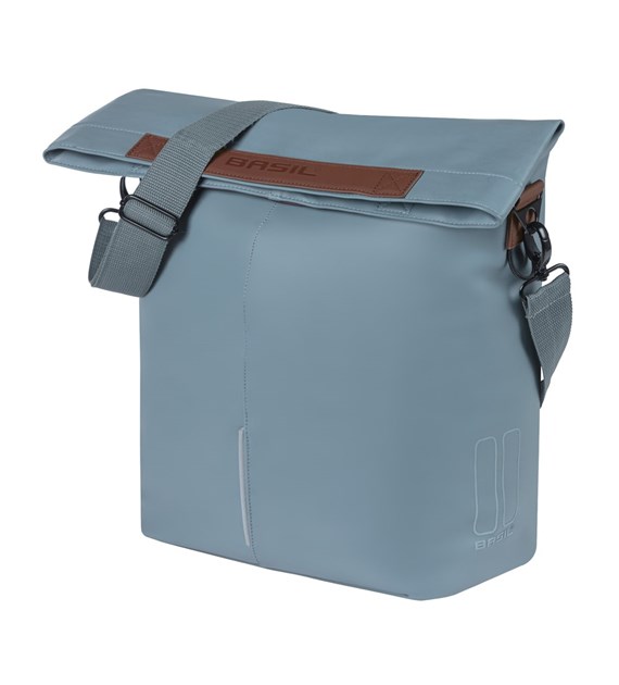 Sakwa pojedyncza BASIL CITY SHOPPER 14-16L, MIK Hooks System graphite blue (NEW 2026)