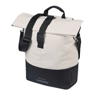 Sakwa Miejska Pojedyncza BASIL COVE BICYCLE SHOPPER 14-16L, MIK Hooks System, off-white/black (NEW 2026)