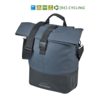 Sakwa pojedyncza BASIL COVE BICYCLE SHOPPER 14-16L, MIK Hooks, navy/black (NEW 2026)