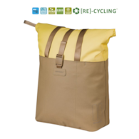 Torba BASIL VIVE BICYCLE SHOPPER, MIK Hooks, 15-20L, Wodoodporna, sand/yellow (NEW 2026)