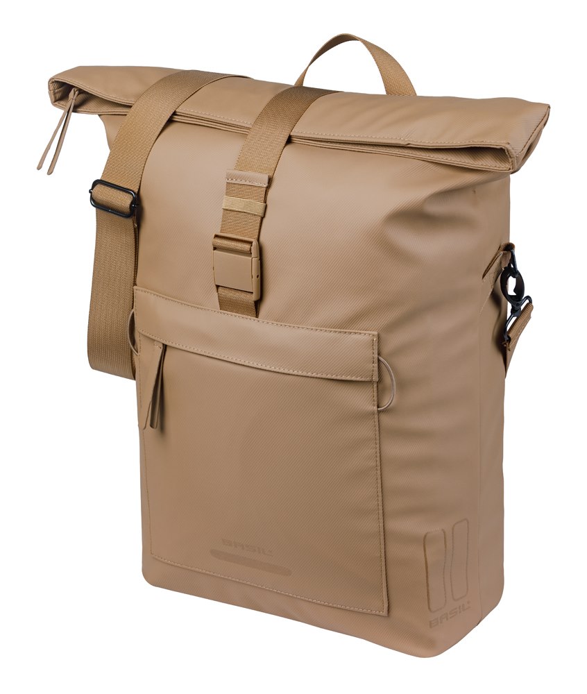 Torba na ramię BASIL BROOKLYN shoulder bag 17L, MIK Hooks System, sand (NEW 2026)