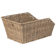 Kosz tylny na bagażnik BASIL CENTO RATTAN LOOK wodoodporny seagrass (WYPRZEDAŻ -50%)