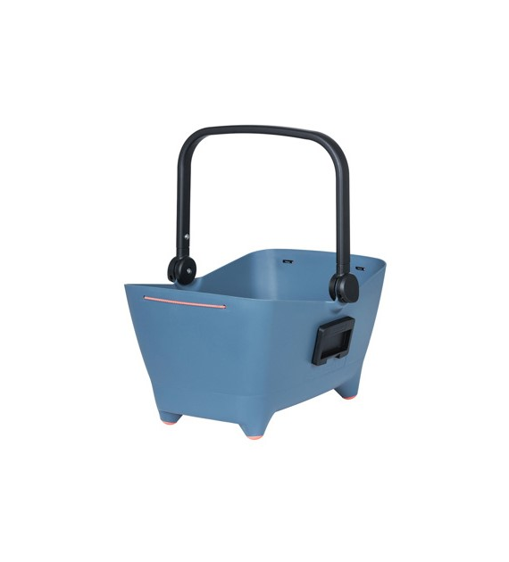 Kosz na kierownicę BASIL BUDDY DOG BICYCLE BASKET FRONT KF 32L, KF System, faded denim (NEW)